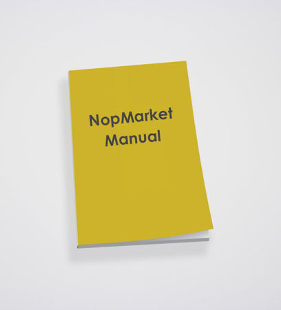 Picture of pronopCommerce NopMarket Manual